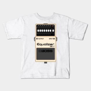 Boss GE-7 Equalizer Guitar Effect Pedal Kids T-Shirt